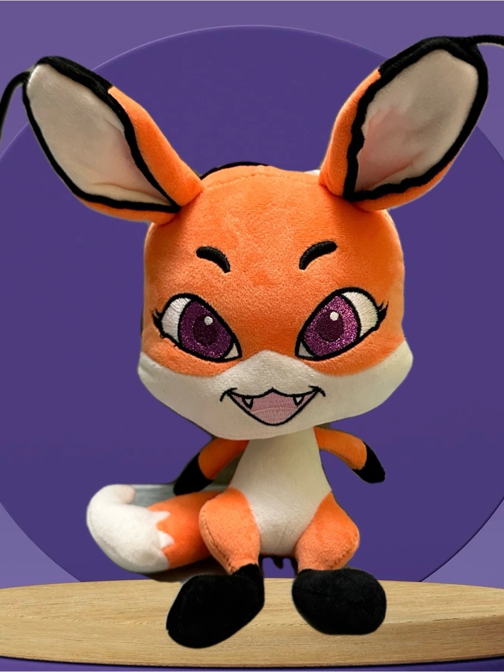 Miraculous ladybug Trixx bunny plush stuffed toy 10”